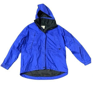 Eddie Bauer Vintage Gortex Rain Parka Jacket Anorak xs